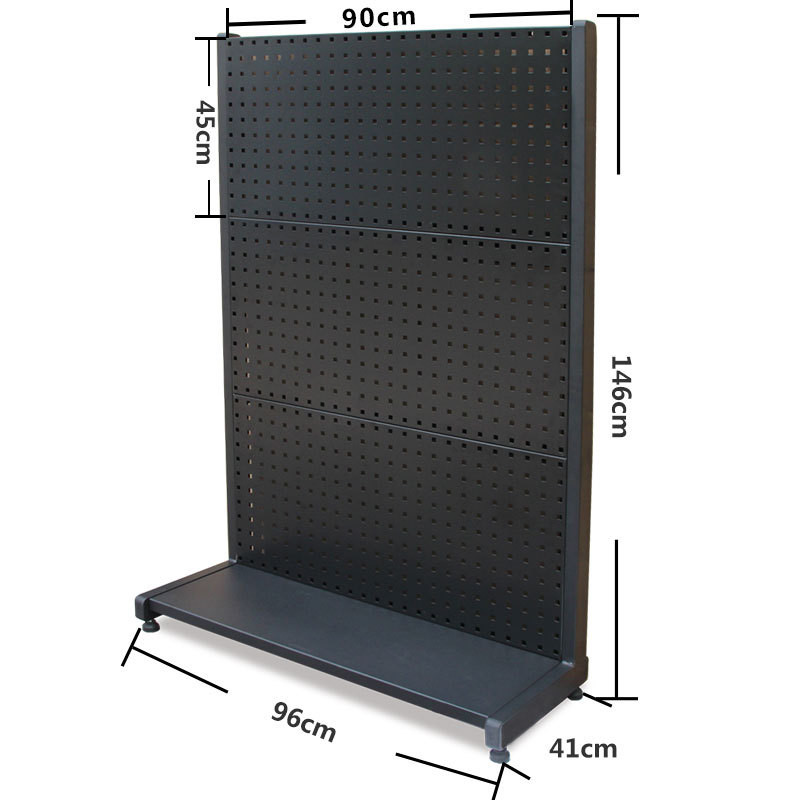 Factory Price Floor Standing Pegboard Bins Box, Pegboard Hook Display Set