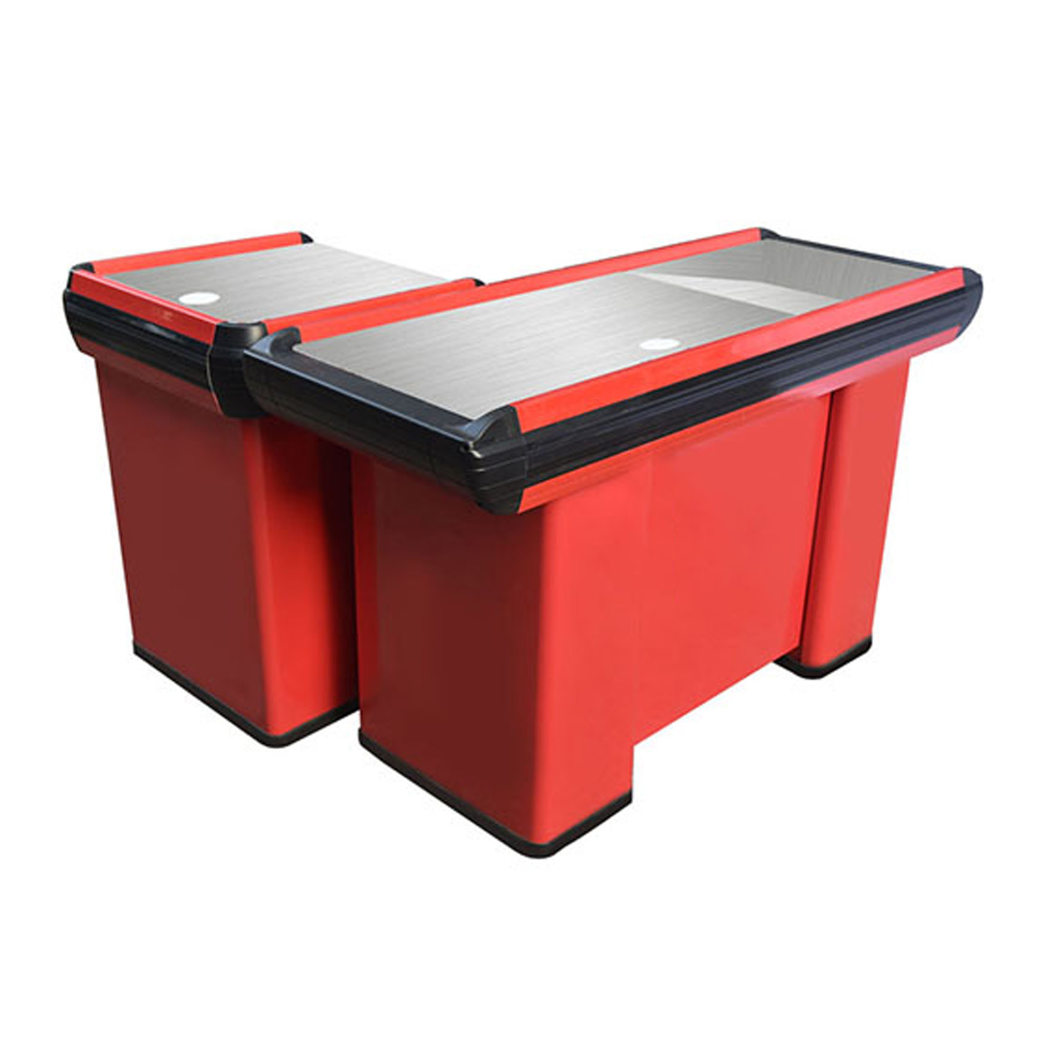 Factory Price Supermarket Cashier Table Supermarket Checkout Counter for Sale, Store Counter Checkout
