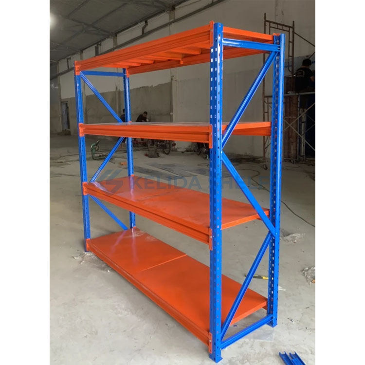Medium Duty Adjustable Q235B Steel Storage Rack System CE Certified Tire Shelving for Warehouse Use