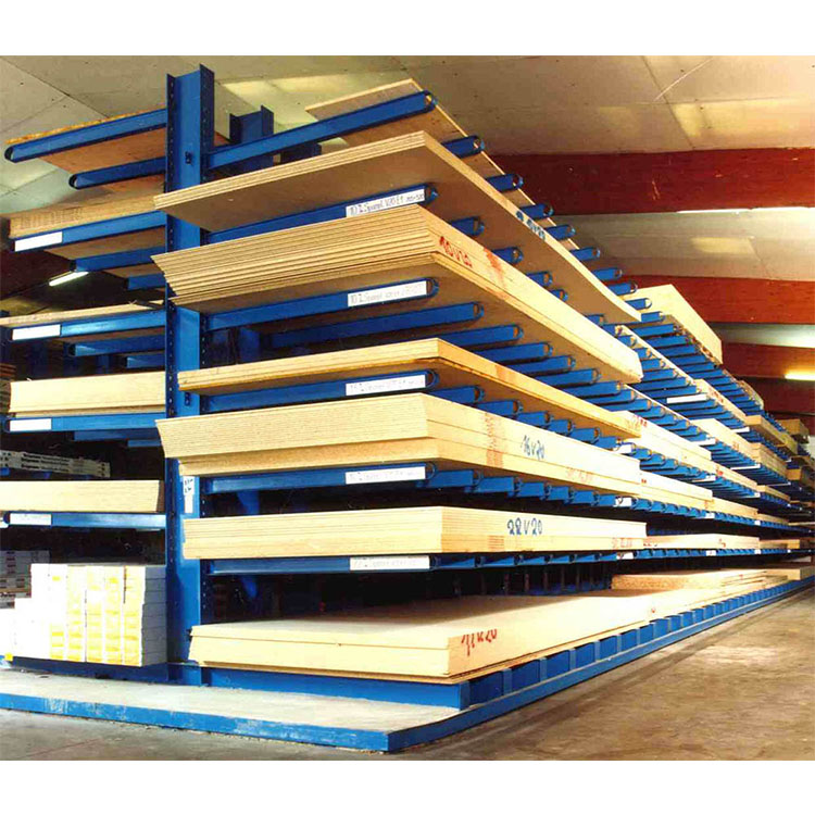 Timber Storage Shelf, Heavy Duty Customized Cantilever Rack for Wood Boards
