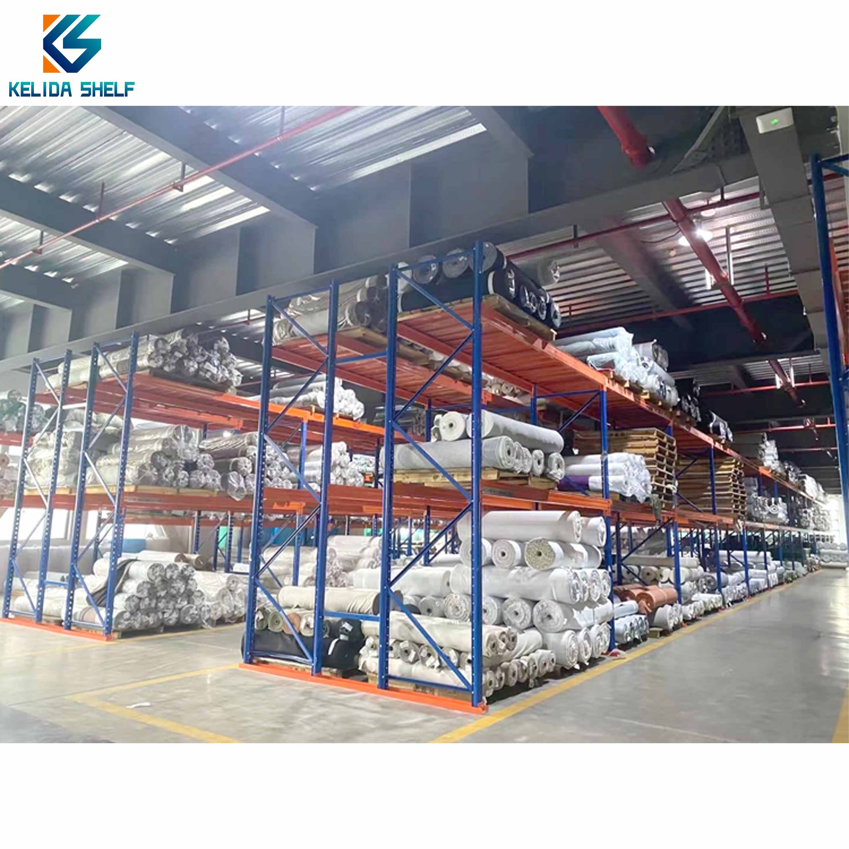 Adjustable Industrial Steel Heavy Duty Warehouse Storage Racking System Certificated Warehouse Pallet Rack