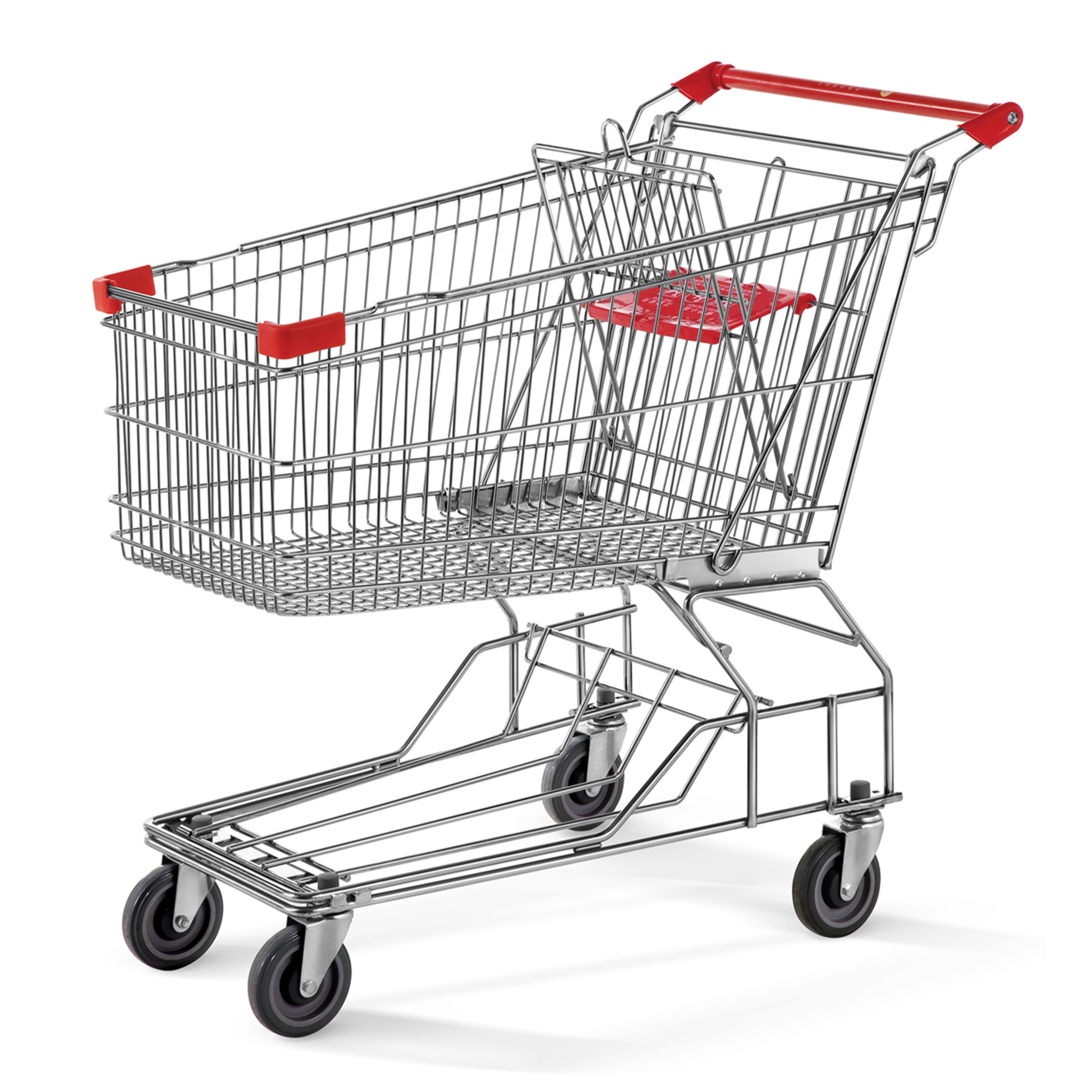 Factory Direct Heavy Duty Shopping Trolley for Super Market Grocery Shopping Cart