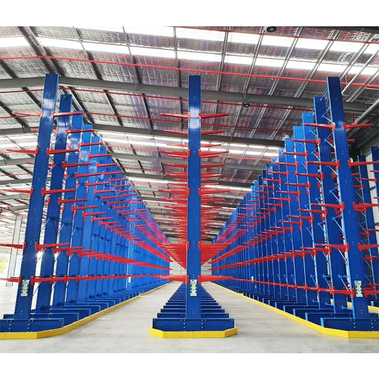 Timber Storage Shelf, Heavy Duty Customized Cantilever Rack for Wood Boards