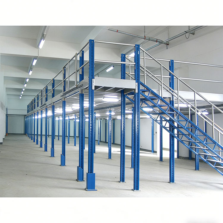 Industrial Steel Mezzanine Platform for Efficient Warehouse Space Utilization