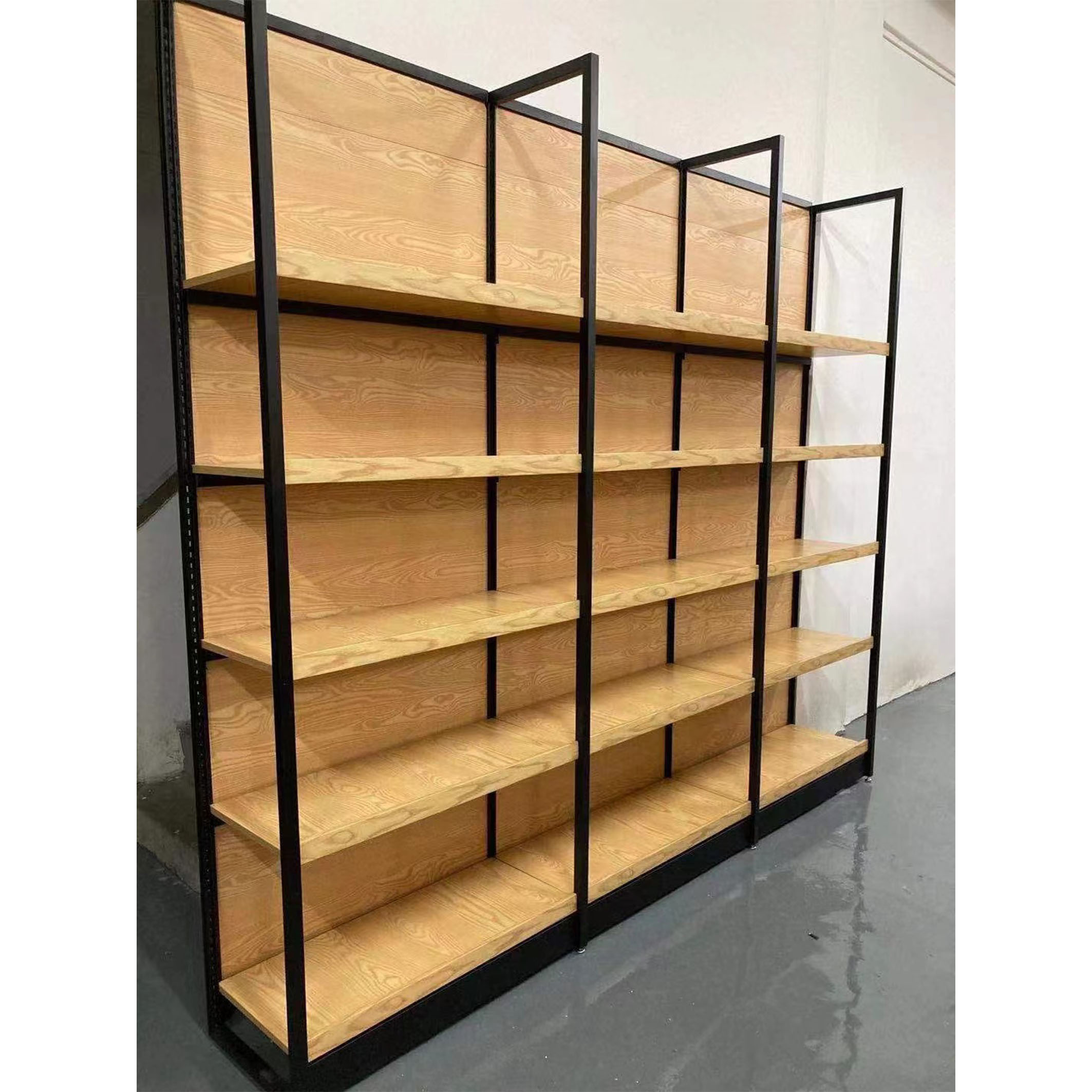 Factory Supermarket Shelf Price Wood Display Shelves Retail Grocery Store Display