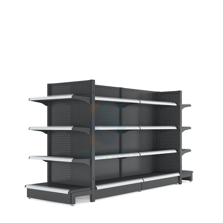Medium Duty Super Market Display Rack, Supermarket Rack With Light