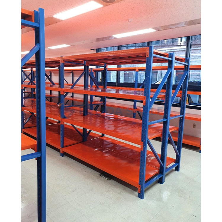 Adjustable Steel Storage Rack Metal Shelving Unit Medium Duty Stacking Shelves for Garage and Warehouse Use