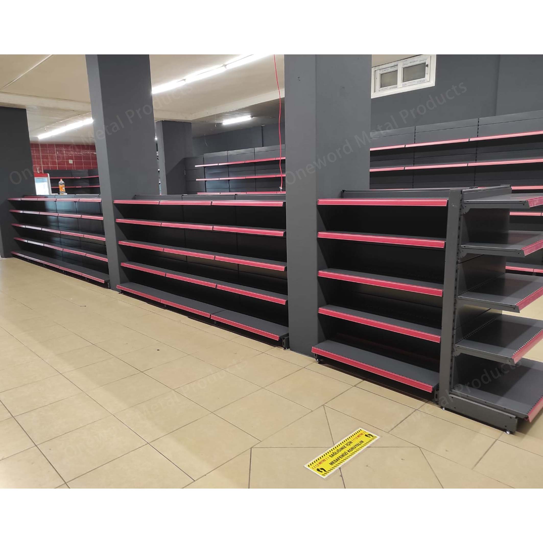 Wholesale Retail Store Shelves Supermarket Gondola Shelving Grocery Shelf Display Gondola Racks for Sale
