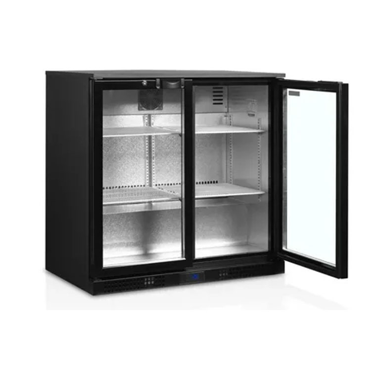 Commercial Back Bar Cooler Stainless Steel Undercounter Model for Restaurants and Hotels