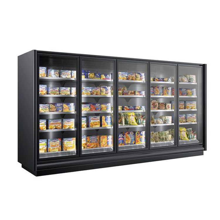 New Style Commercial Double Door Beverage Display Refrigerator for Beer and Soft Drinks