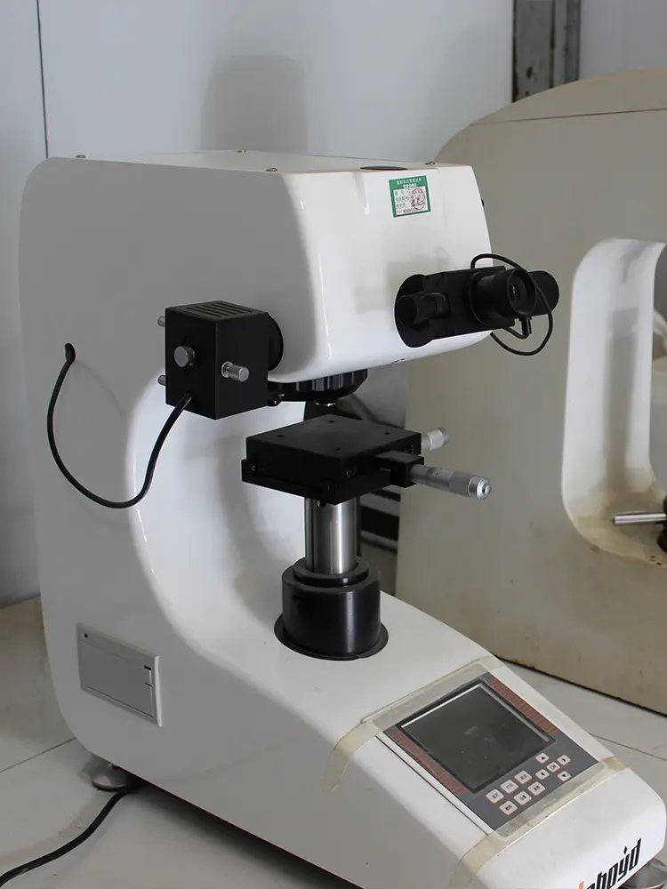 Hardness tester for quality control of copper alloy products at Kepai
