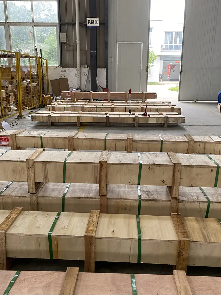 Finished copper alloy product packaging and labeling at Kepai factory