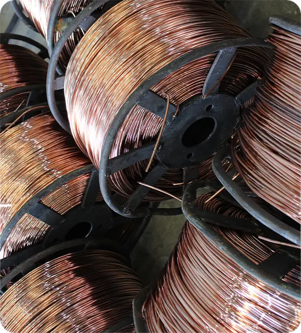 Kepai diverse copper alloy product system including oxygen-free copper and tellurium copper rods