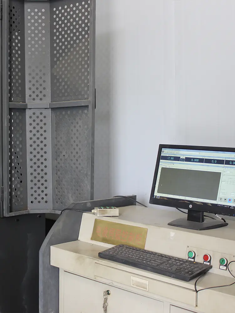 Microcomputer controlled electro-hydraulic servo universal testing machine for copper tensile strength