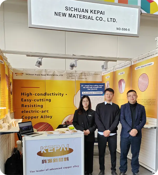Kepai global market expansion strategy for special copper alloys