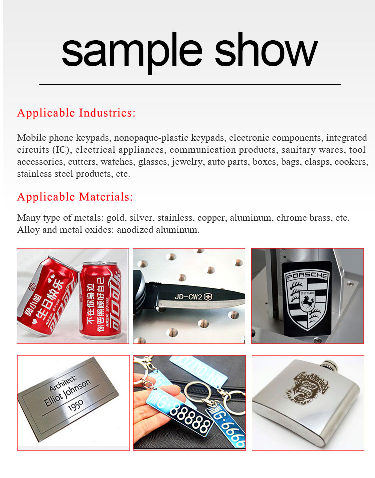 Laser Marking Machine Material Applications