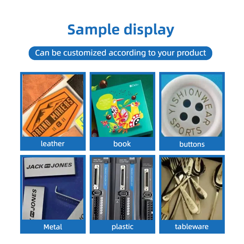 High-speed Portable QR Code and Date Flying Laser Marking Machine for Permanent Marking on Wood Plastic and Various Materials