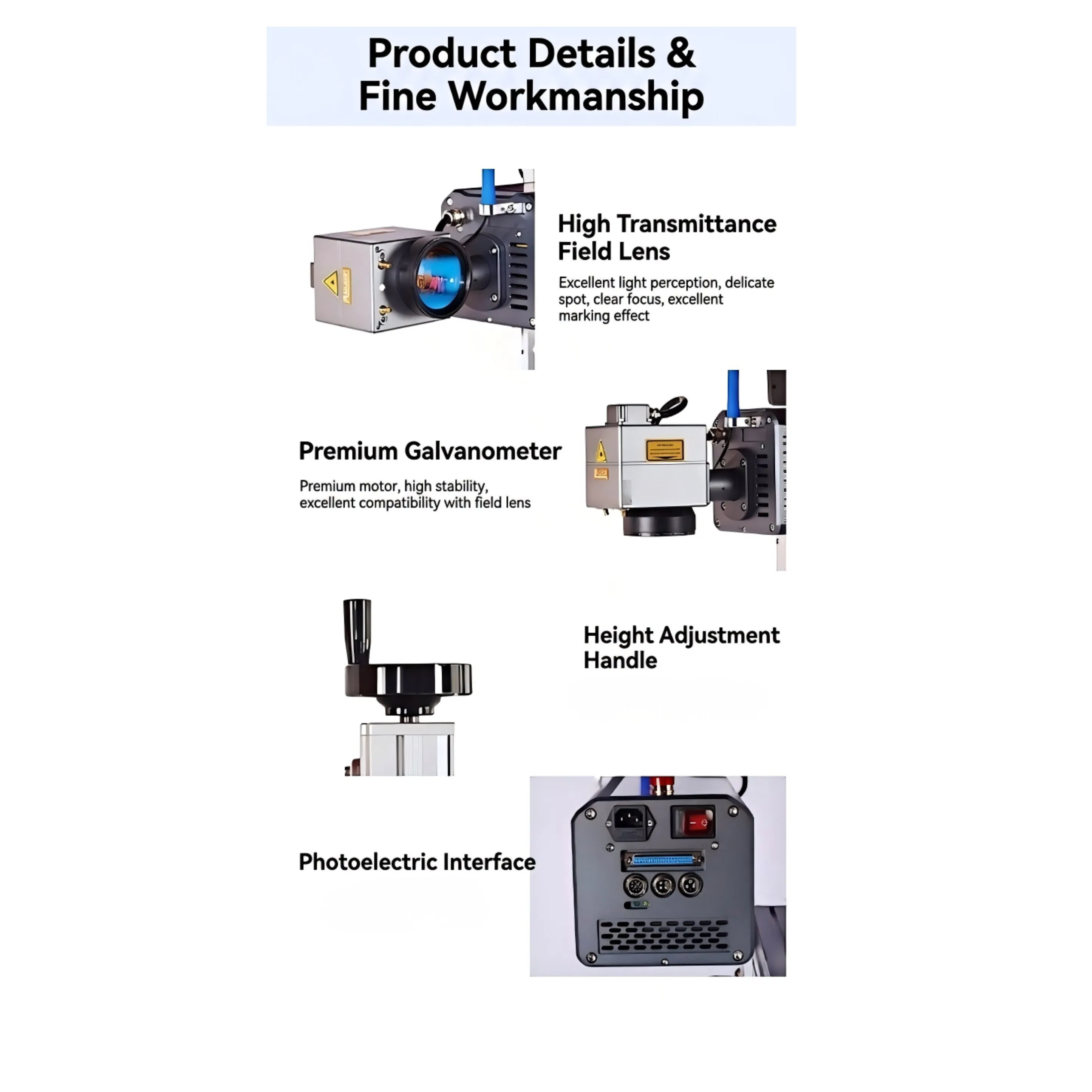 Online Flying Laser Coding Machine Fiber Laser Marking for Cable Wire Pipes Production Line