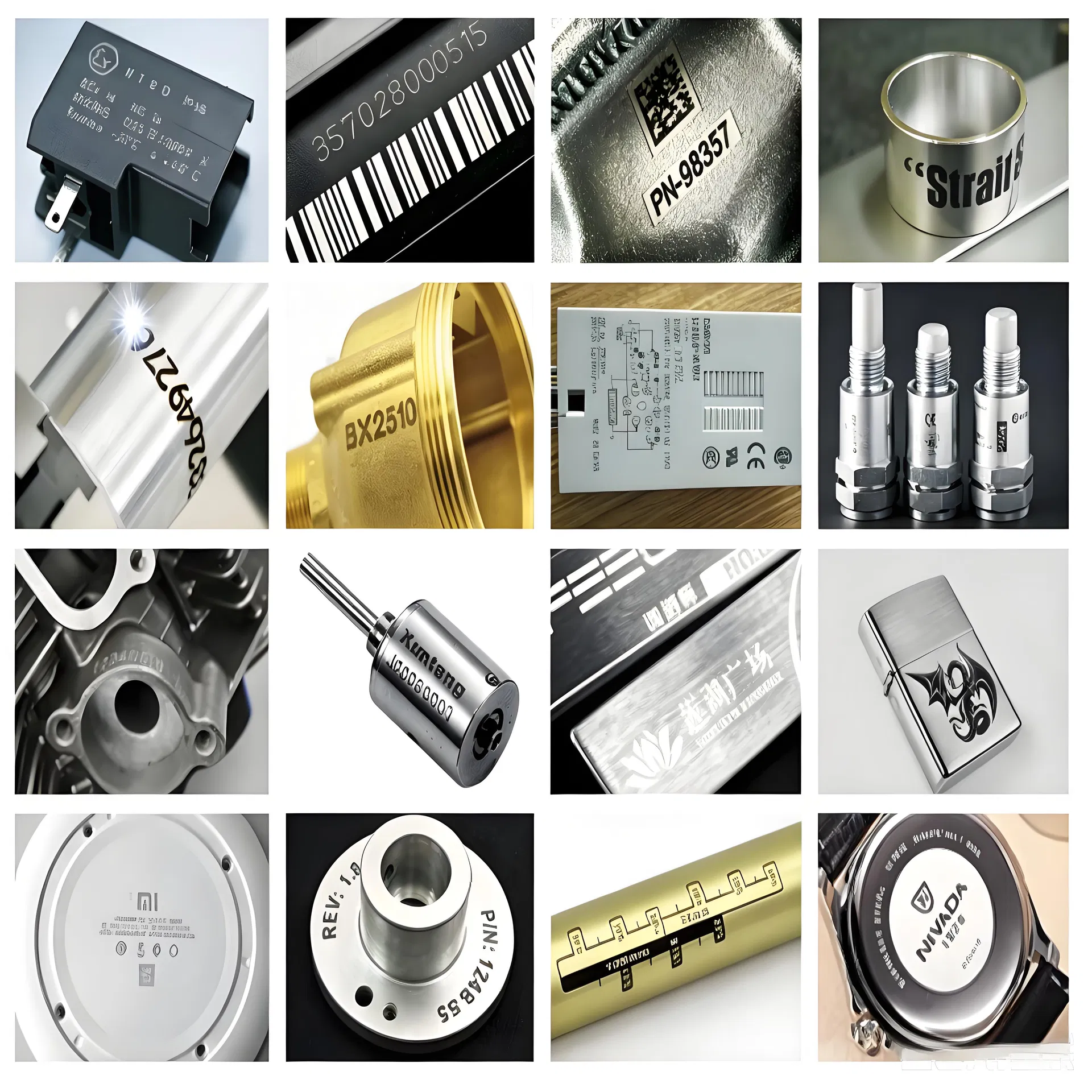 Laser Marking Precision Sample