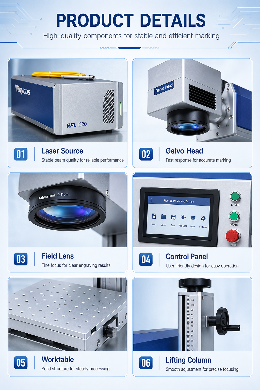 3W 5W 10W 15W UV Laser Marking Machine for Plastic Glass PCB Phone Case and Electronic Parts