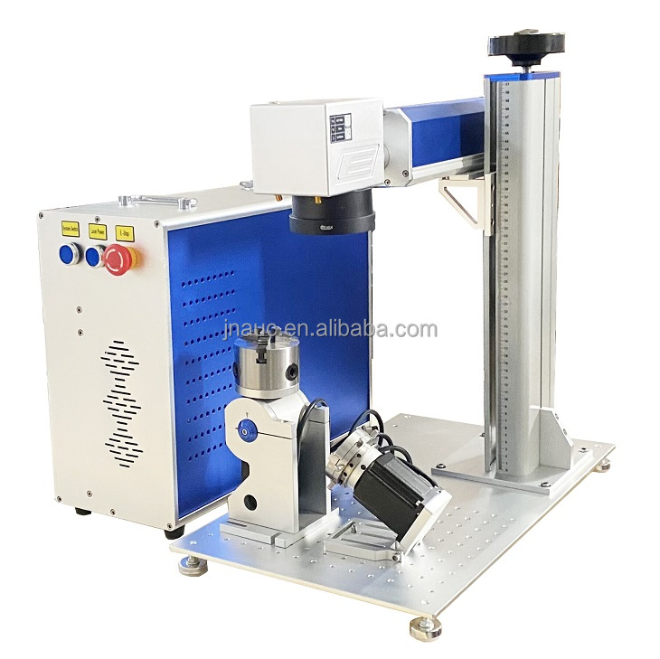CCD Camera Visual Positioning Automatic Focus Vision System UV CO2 Flying Fiber Laser Marking Machine for Metal Glass Wood