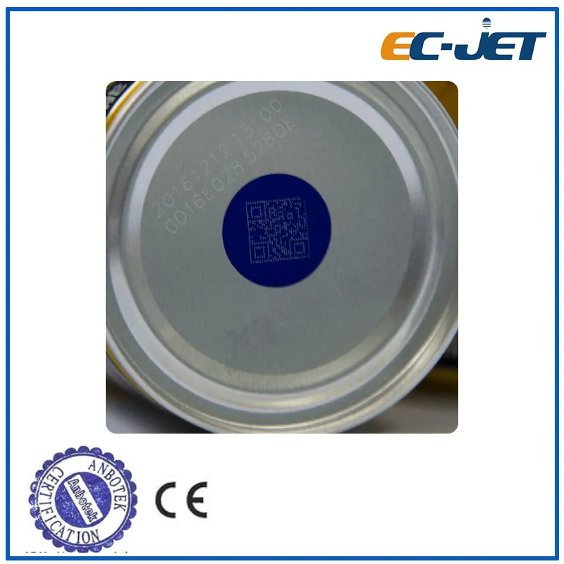 Laser Printing Sample on Plastic