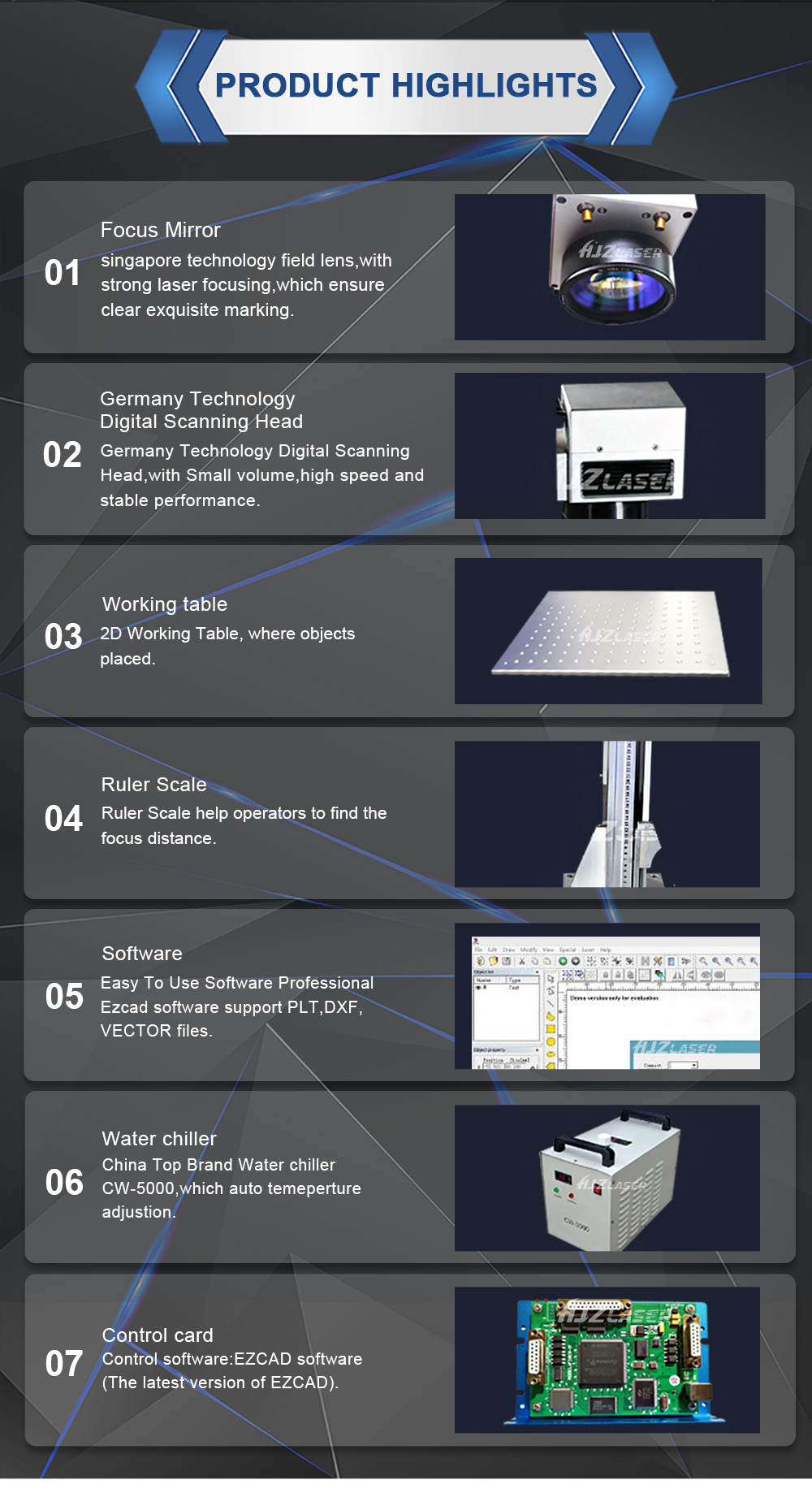 UV Laser Marking Machine Detail 3