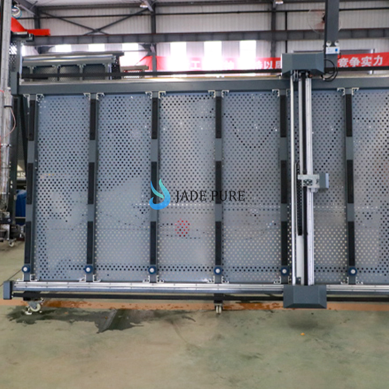 CNC Automatic 3d Laser Uv Glass Lifting Engraver For Tempered Glass Etching Process Vertical Laser Glass Plotter Machine Price