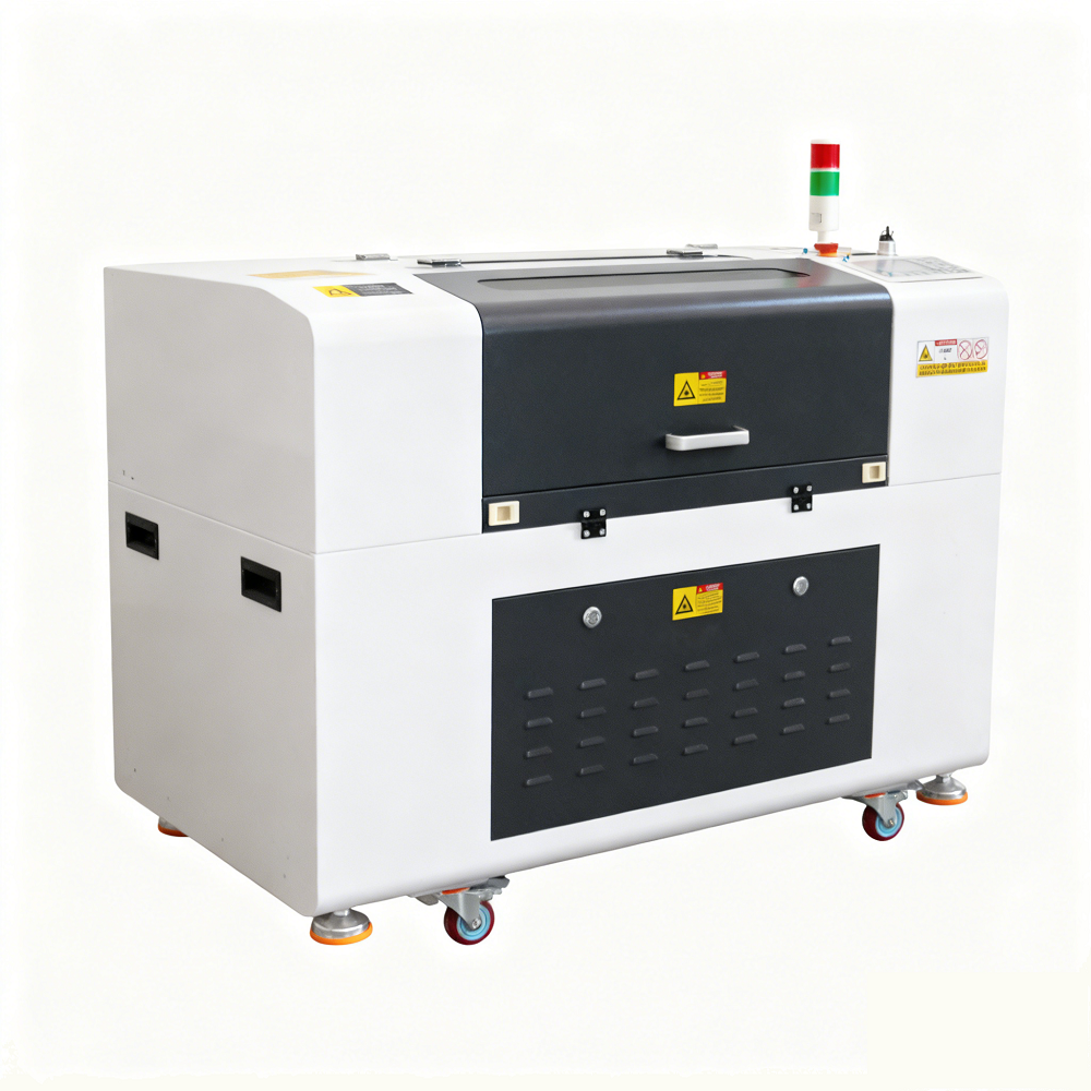 7050 Ruida-Controlled High-Accuracy CO2 Laser Engraving Machine For Non-Metal Including Crytal Supporting DXF/PLT Formats