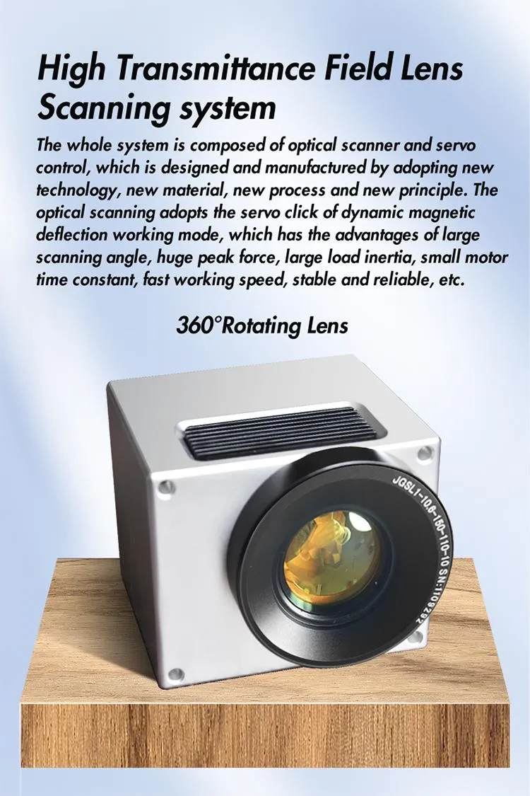 High Speed Durable Automation Factory Price Phone Cell 50W Laser Marking Machine
