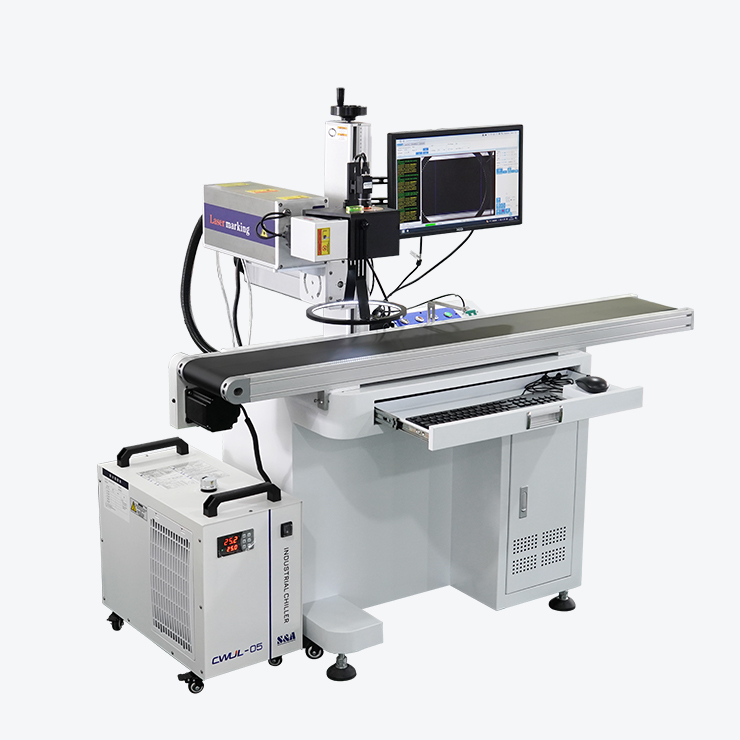 800x800mm UV Laser Engraving Marking Machine Automatic Alignment Vision System for Plastic Laminated Metal Marking CE ISO