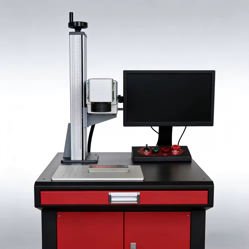 New Best Seller 0.01mm UV 355nm 10W Laser Marking Machine DXF for Wood Leather Paper Non-Metal Materials (3D Water Cooling)