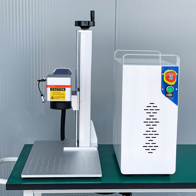 Hot Sale 30w Metal Stainless Aluminum Nonmetal Materials Price Fiber Laser Marking Machine