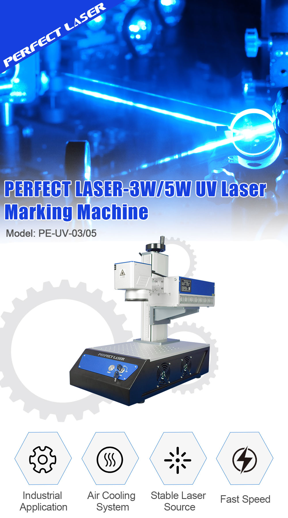 Desktop UV Laser Marking Machine