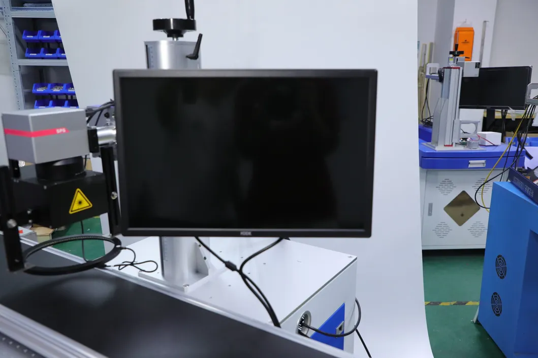 UV Vision Laser Engraving System for Plastic Cable Accessories