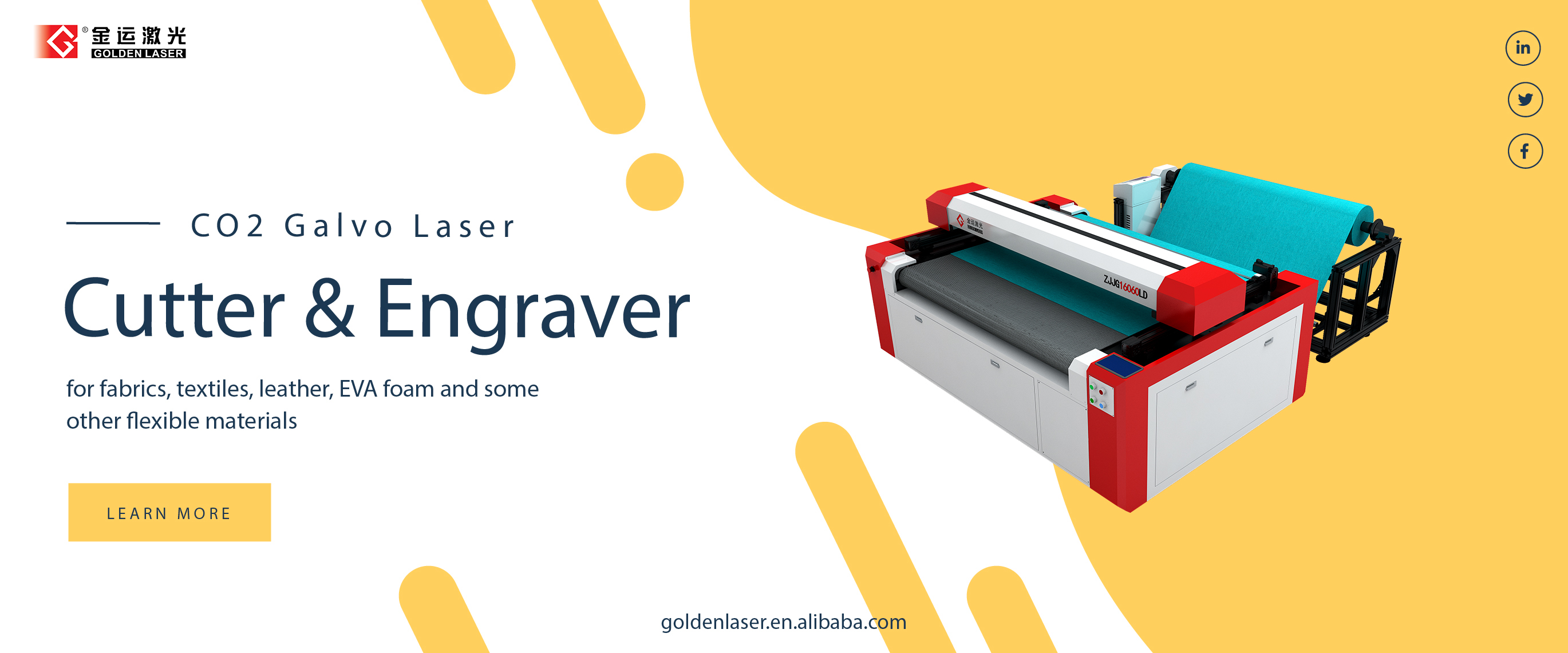 Laser Machine Banner