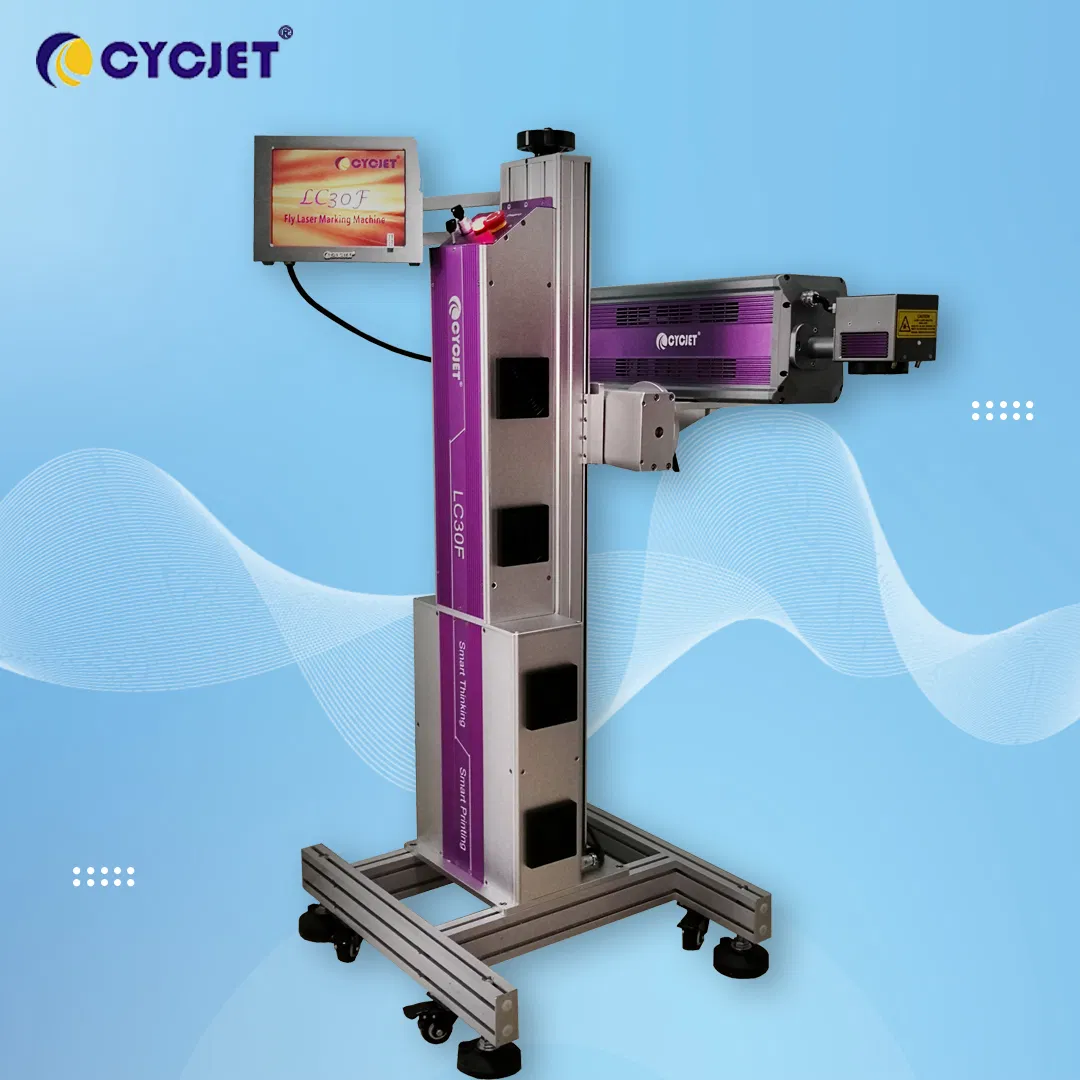 Cycjet LC30f Fiber Laser Marker - Industrial Metal Engraving System