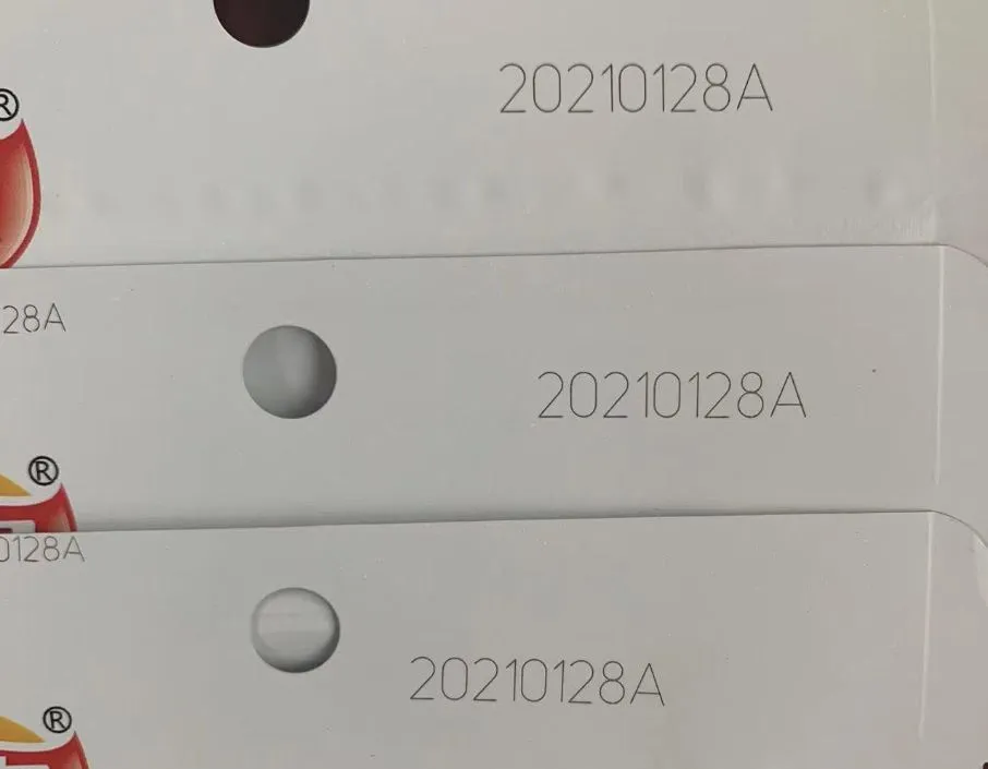 Plastic printing sample 1
