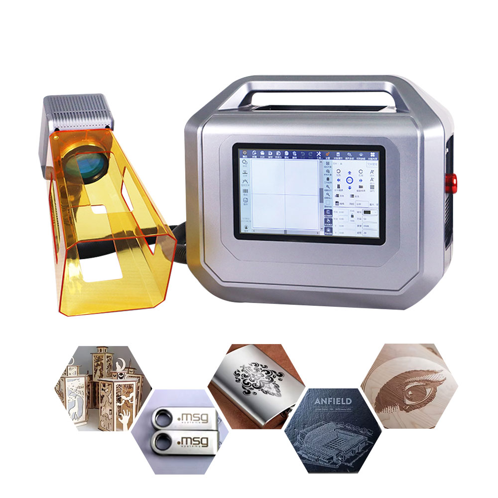 50w 60w 100w JPT RAYCUS MAX IPG Mopa Metal Engraving Machine Fiber Laser Marking Machines