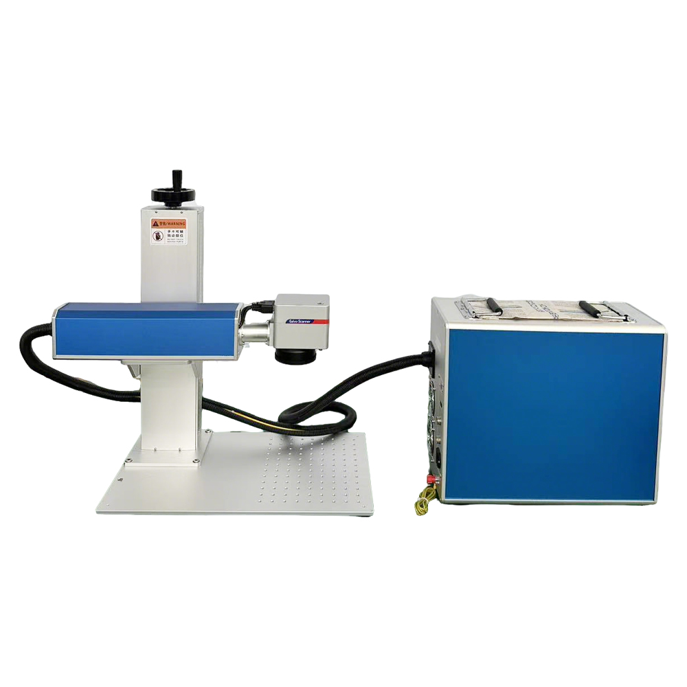 20W 30W 50W Bench-Top Air-Cooled High Precision Fiber Laser Marking Machine For Metal Security Seals Easy To Operate