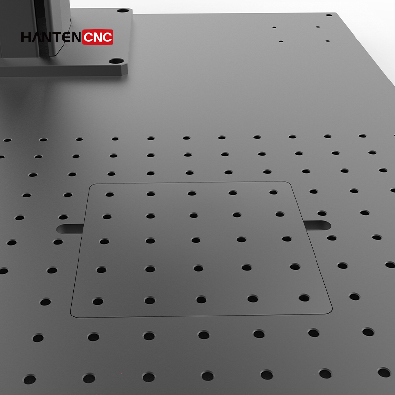 Semi-hosted Small Fiber Laser Marking Machine Metal Plastic Portable Laser Engraving Machine 20W MAX Light Laser Price