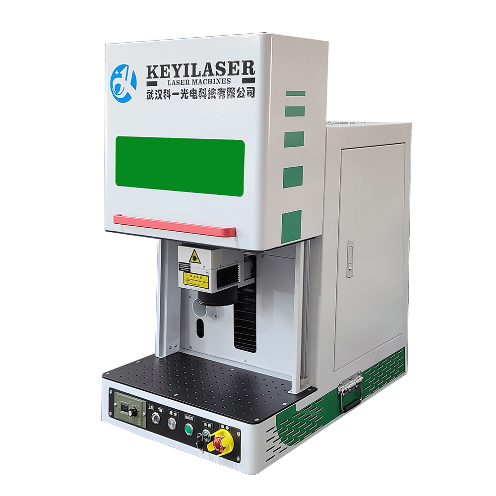 Enclosed Laser Marking Machine Front View