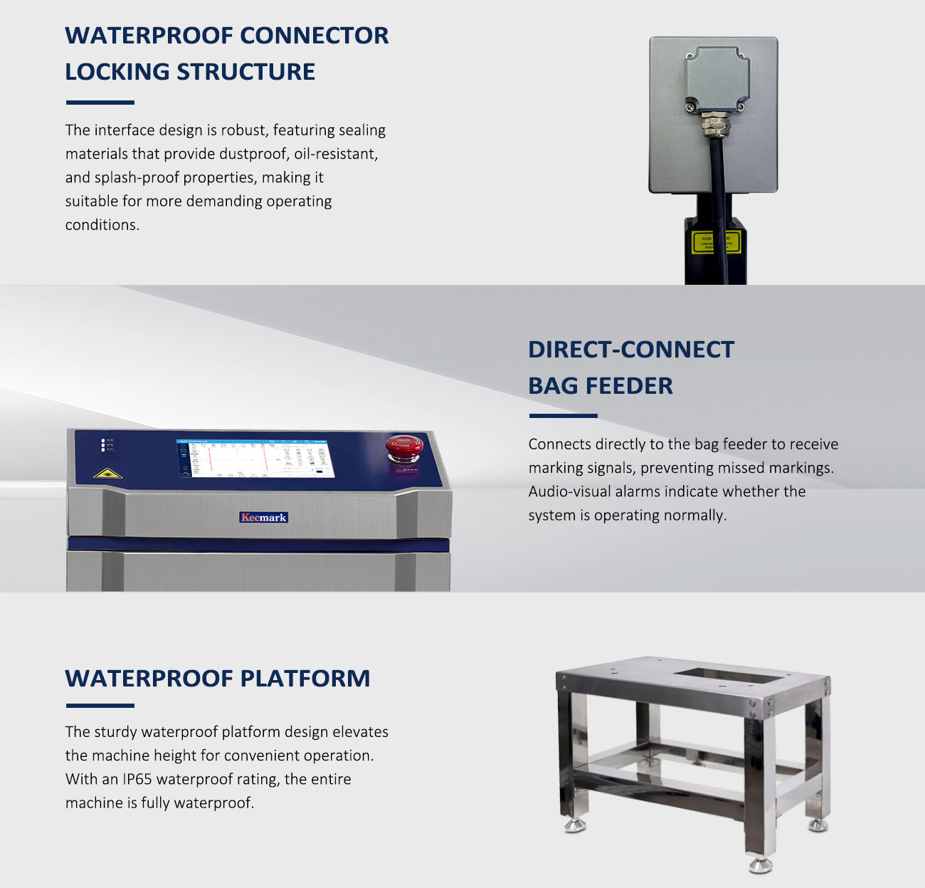 New Automatic Integrated Fiber Laser Marking Machine DXF Stand-Alone Configuration Pre-made Bag Packaging Systems CE ISO