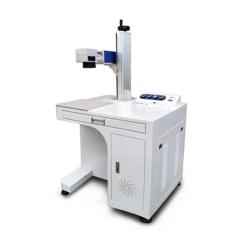 Industrial-Grade Fiber Laser Marking Machine for High-Speed Precision Engraving on Metals Plastics and Composites
