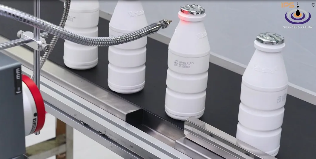 10W High-Speed Online Coding Flying UV Laser Marking Machine IPS-Luv10W F Mg for Plastic Glass PCB