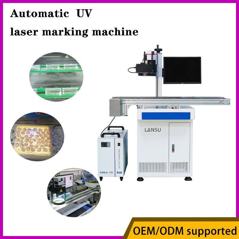 Lansu 10W UV Vision Laser Engraving System for Leather Belts
