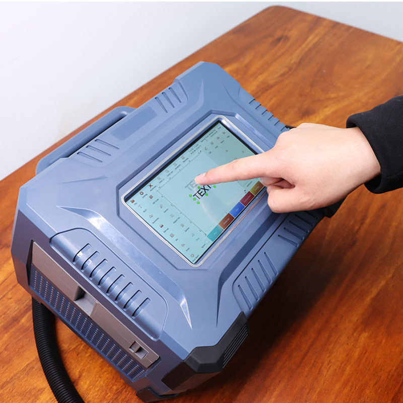 Handheld 20W 30W 50W Fiber Laser Marking Machine New Mini Steel Metal Laser Marker for PCB Metal Surfaces Supports LAS Graphic