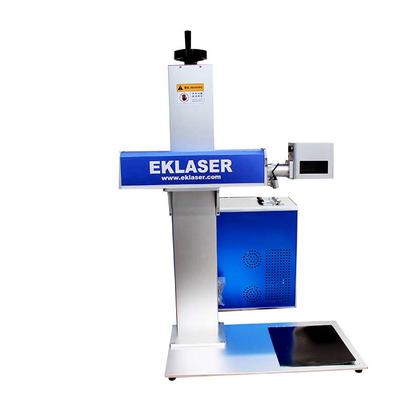 Raycus JPT 20W 30W 50W High-Accuracy Air-Cooled CNC Fiber Laser Marking Machine for Jewelry Metal Plastic Supporting DXF/AI