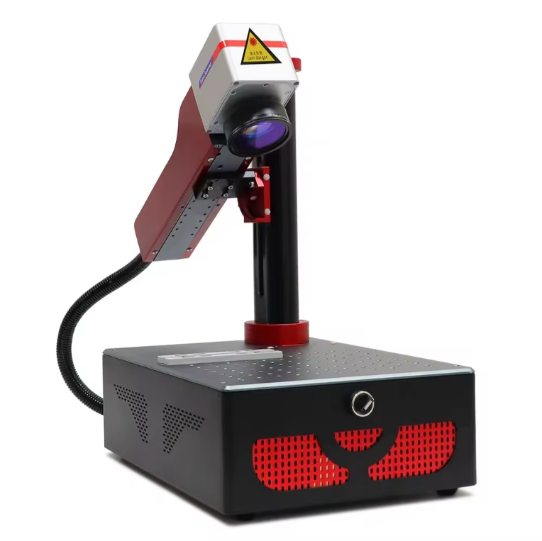 20W Desktop Static Laser Marking Machine Complete Laser Integrated Marking System for High Precision Metal Marking
