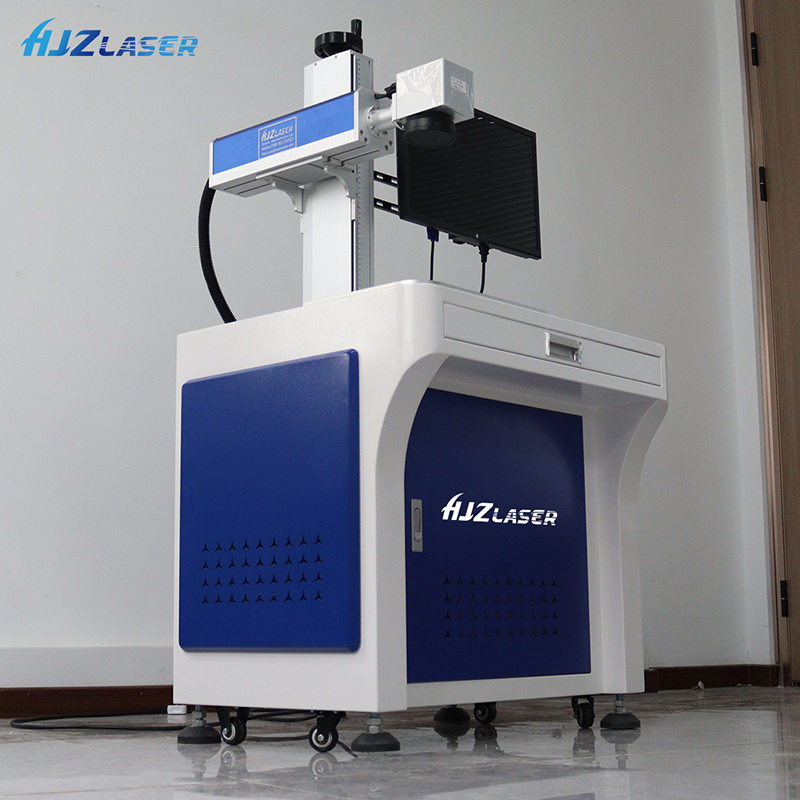UV Laser Marking/Engraving Machine 3W 5W Source for Plastic Glass Supports DXF PLT BMP AI DWG DST Formats